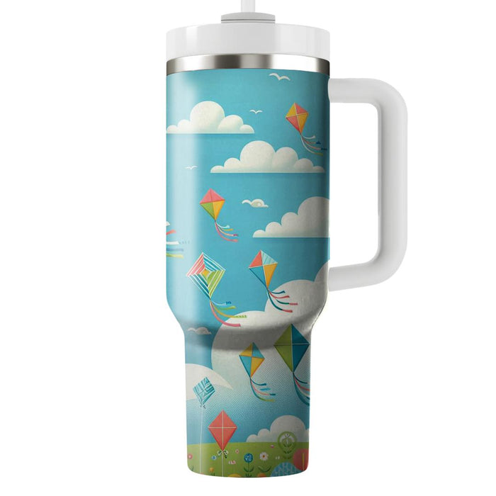 Whimsical Kite Patterns  Travel Tumblers