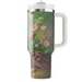 Charming Fawn In Bloom  Tumblers With Lids