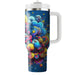 Vibrant Doodles  Personalized Tumblers