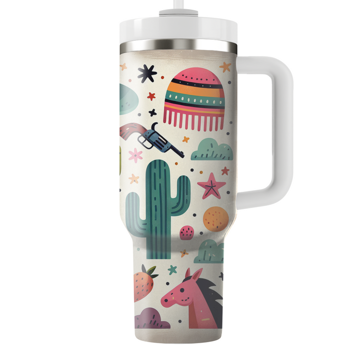 Wild West Adventure  Tumblers With Lids