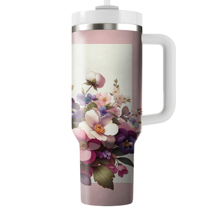 Spring Flourish  Decorative Tumblers