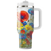 Wildflower Wonders  Tumblers With Lids