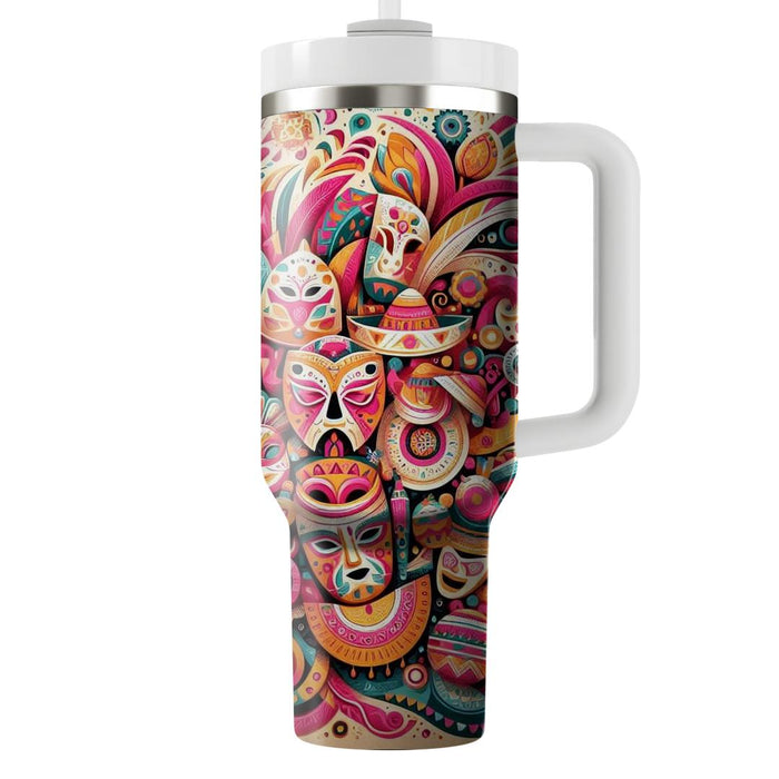 Tapestry Of Celebration - A Global Festivities  Tumbler Cups