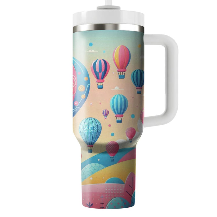 Whimsical Balloon Fiesta  Custom Tumblers