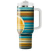 Sunny Retro Stripes  Insulated Tumblers