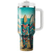 Retro Surfboard Collection  Decorative Tumblers