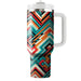 Vibrant Zigzag Colors  Custom Tumblers