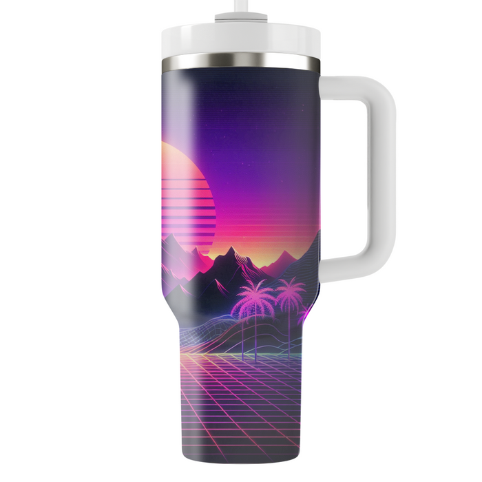 Synthwave Skies  Tumbler Cups