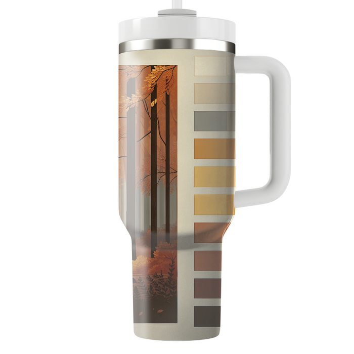 Autumn Forest Whisper  Personalized Tumblers