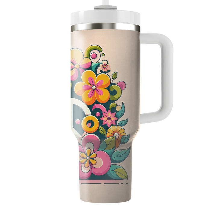 Vibrant Peace Garden  Custom Tumblers