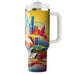 Vibrant Voyage - Travel Day  Decorative Tumblers