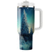 Winter Snowy Pine Forest  Insulated Tumblers