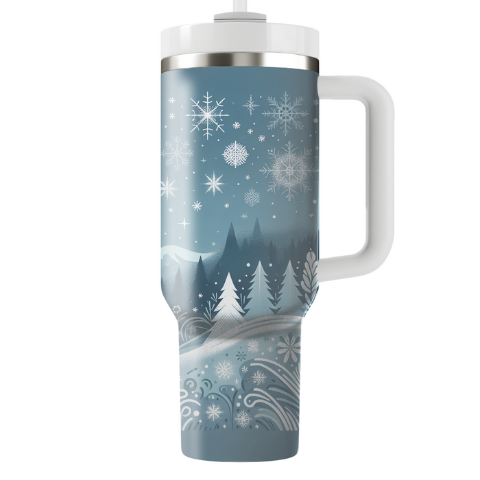 Frosted Arctic Dreams  Personalized Tumblers