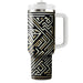 Geometric Diamond Maze  Travel Tumblers