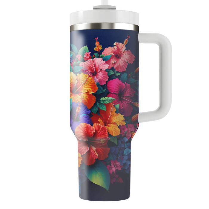 Vibrant Flower Burst  Tumblers For Gifts