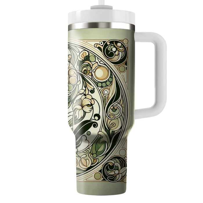 Chic Art Nouveau  Travel Tumblers