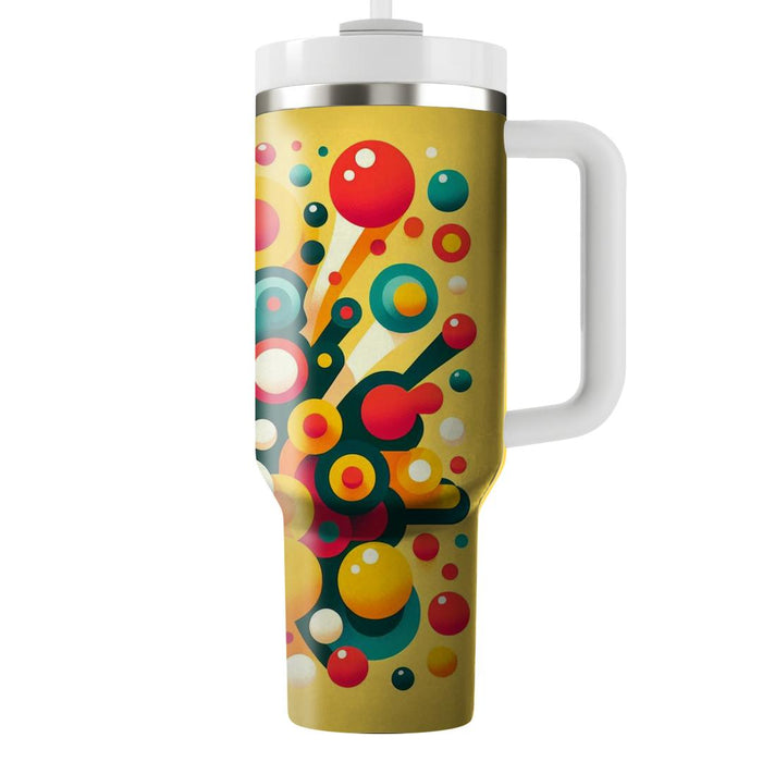 Retro Polka Dot Fiesta  Insulated Tumblers