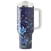 Midnight Bluebell Enchantment Travel Tumblers