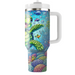 Whimsical Turtle Adventure  Personalized Tumblers