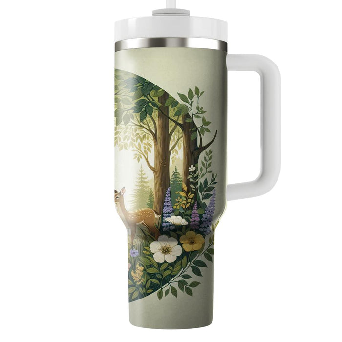 Gentle Deer Family  Tumbler Cups