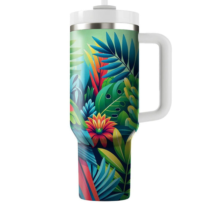 Tropical Parrot  Decorative Tumblers