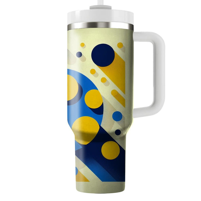 Bold Polka Dot Rhythm  Insulated Tumblers