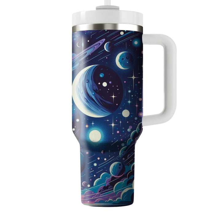 Vivid Starry Night  Tumblers With Lids