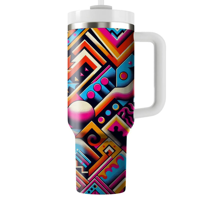 Bold Floral Symphony  Custom Tumblers