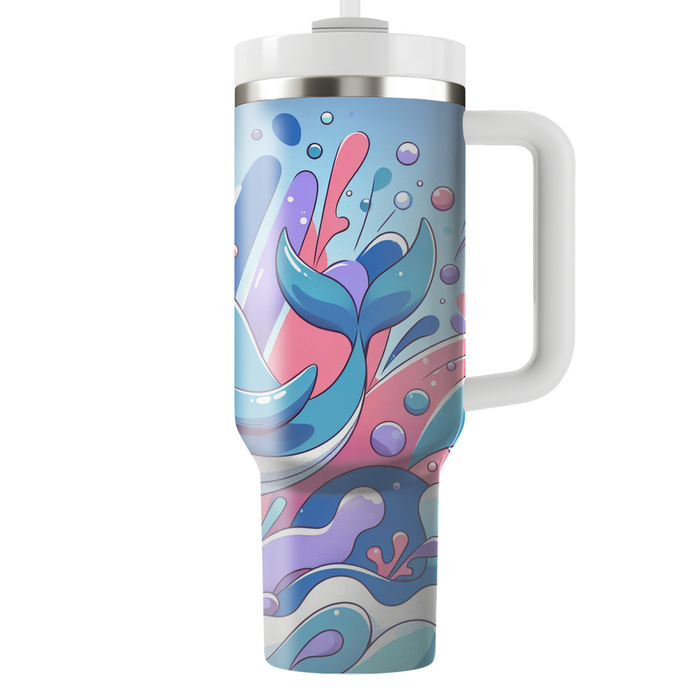 Whimsical Whale Wonderland  Decorative Tumblers