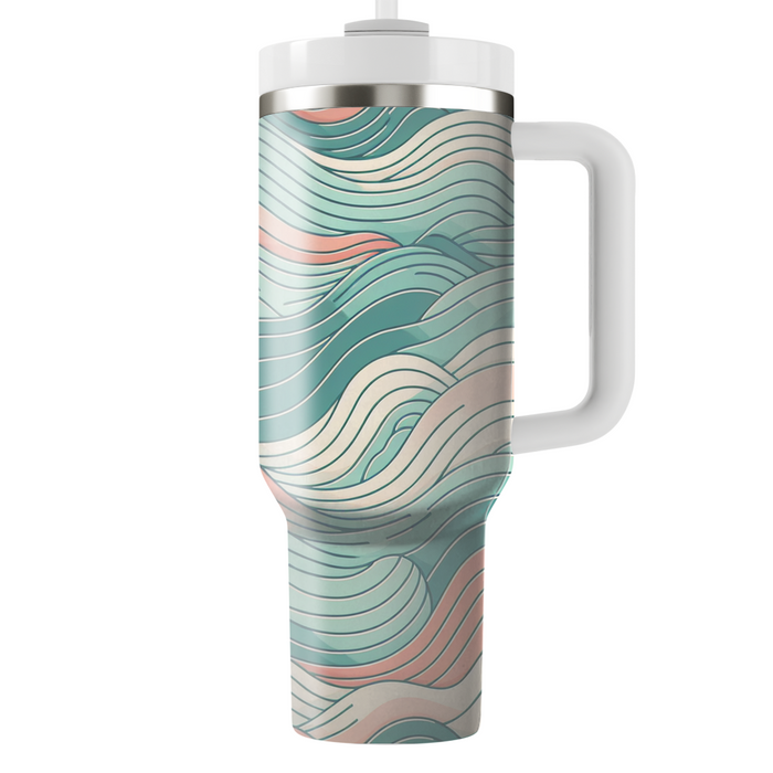 Sleek Retro Waves  Tumblers For Gifts