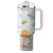 Springtime Garden Whimsy  Personalized Tumblers