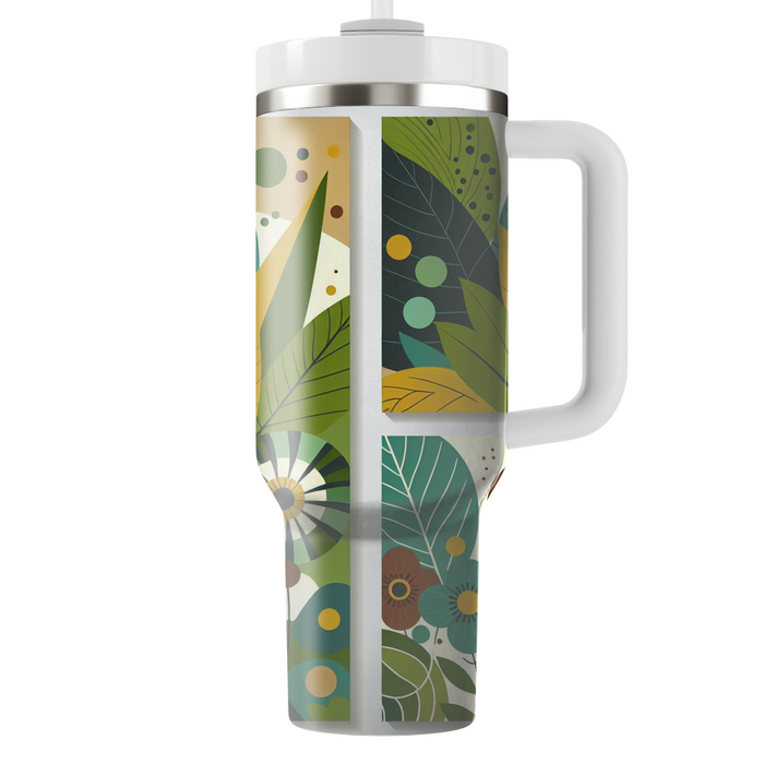 Bold Nature Prints Tumblers With Lids