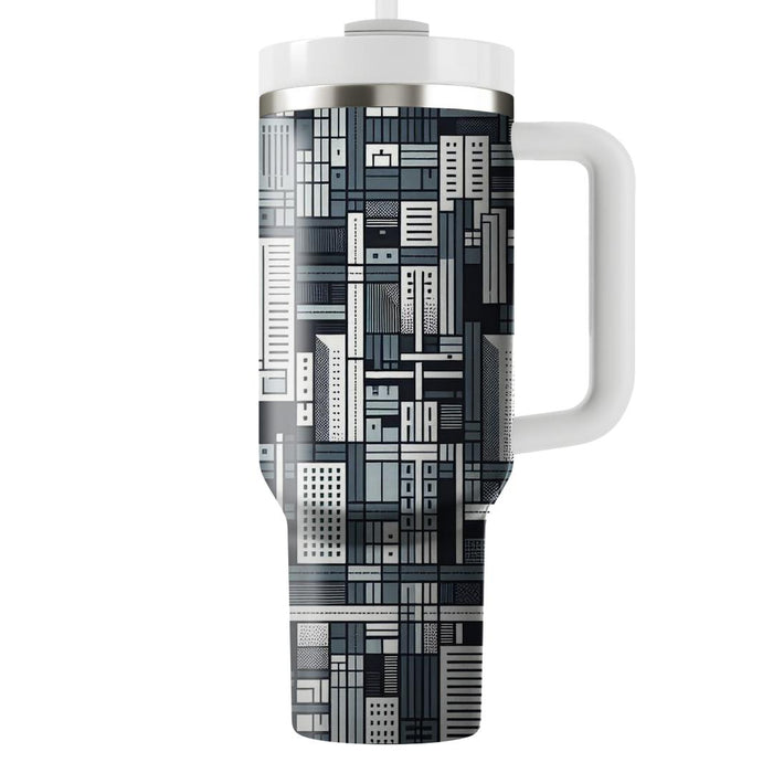 Urban Grid  Tumblers For Gifts