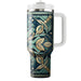 Sophisticated Diamond Mosaic  Decorative Tumblers