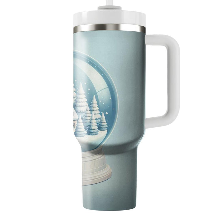 Winter Snow Globe Dreams  Travel Tumblers