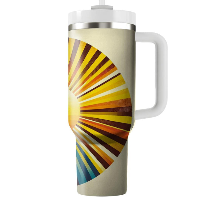 Sunny Daze Retro  Travel Tumblers