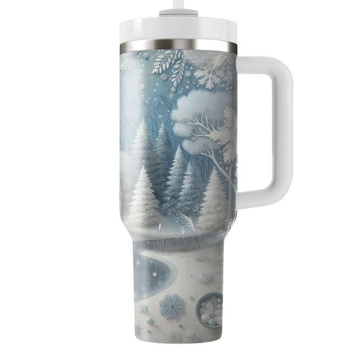 Winter Serene Forest  Custom Tumblers