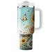 Whimsical Sunflower Garden  Insulated Tumblers