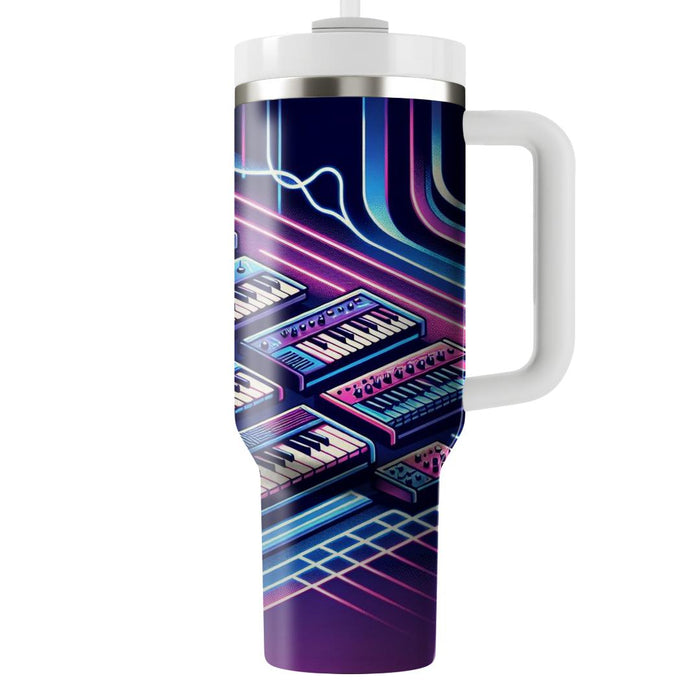 Vintage Synthwave  Personalized Tumblers