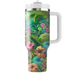 Vivid Tropical Blossoms  Insulated Tumblers