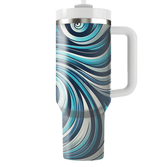 Twisted Vortex Pattern  Custom Tumblers