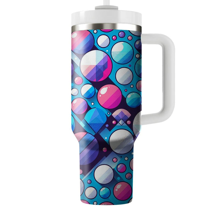 Geometric Bubbles  Insulated Tumblers