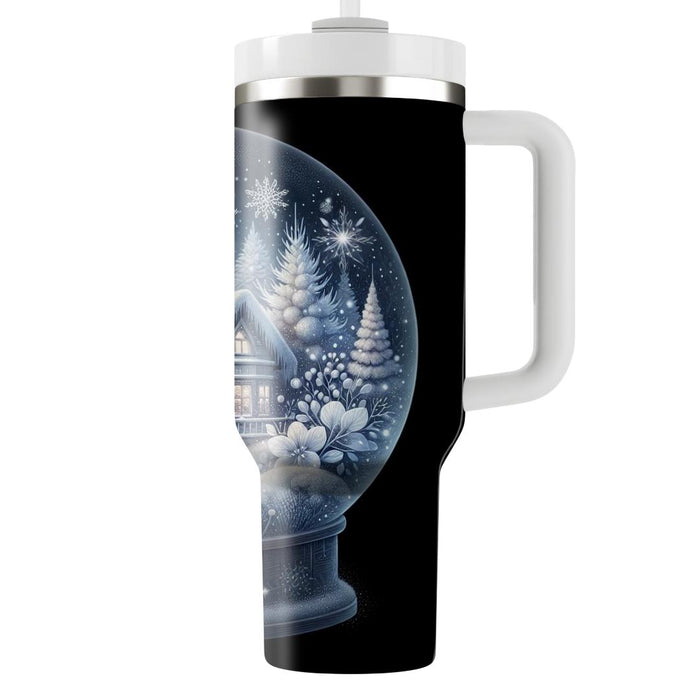 Winter Wonderland Snowglobe  Travel Tumblers