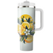 Sunshine Citrus Blossom  Tumblers With Lids