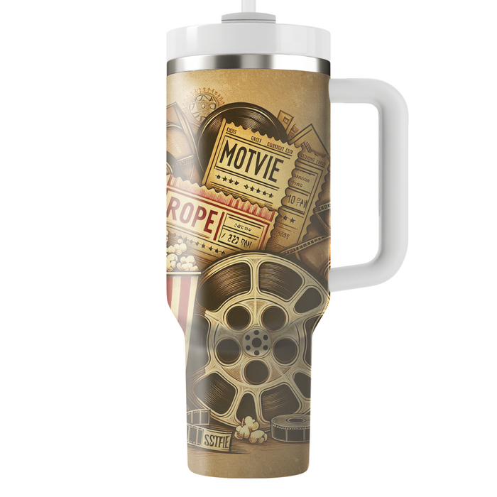 Vintage Film Reels  Tumbler Cups