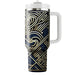 Geometric Wave Design  Custom Tumblers