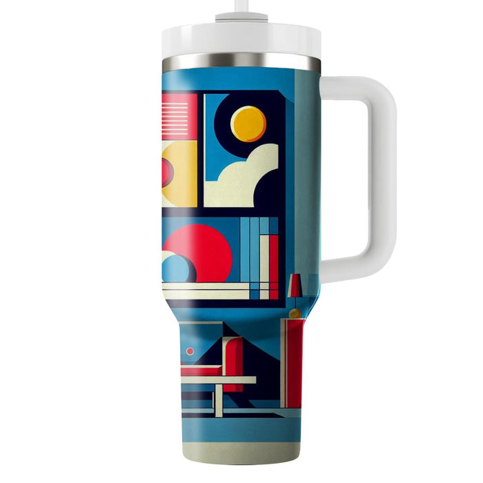 Striking Color Blocks  Custom Tumblers