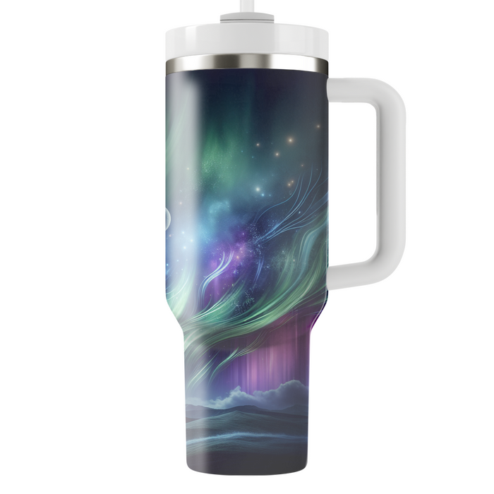 Aurora Of Traditions - Northern Lights Winter Solstice  Custom Tumblers