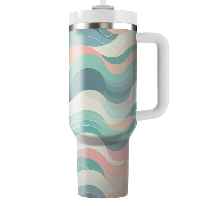 Soft Waves Pattern  Insulated Tumblers