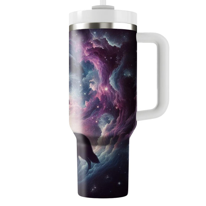 Galactic Wolf Spirit  Tumbler Cups